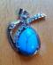 Tachyon Pendant Turquoise Swan
